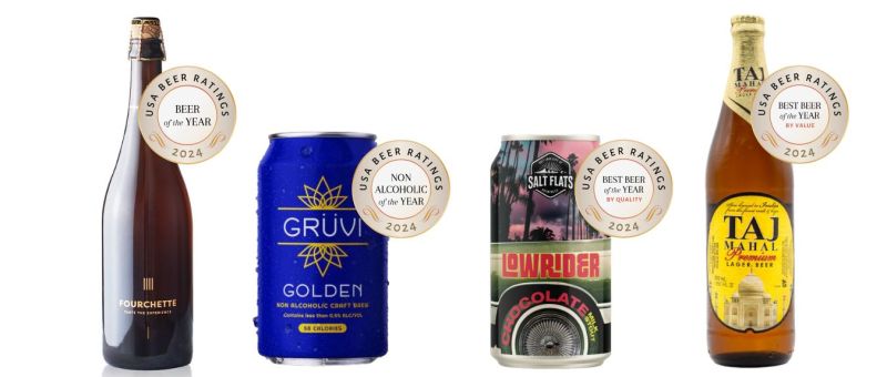 Photo for: 2024 USA Beer Ratings Winners Announced