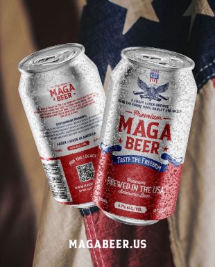 Logo for: MAGA beer