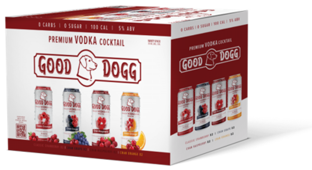 Photo for: Good Dogg Vodka Cranberry Cocktail Variety Pack