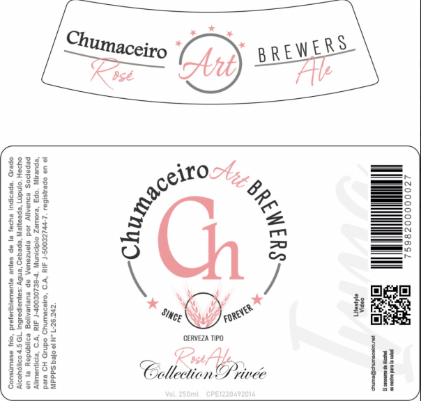 Photo for: Chumaceiro Art Brewers - Rosé Ale