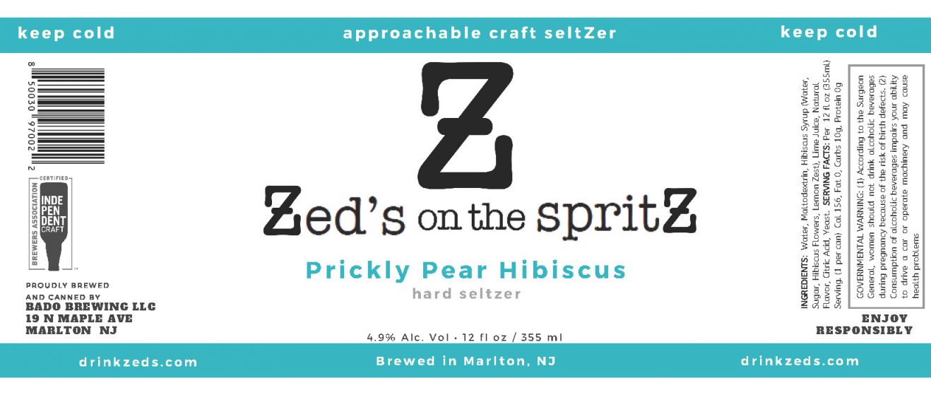 Photo for: Zed's on the spritZ--Prickly Pear Hibiscus
