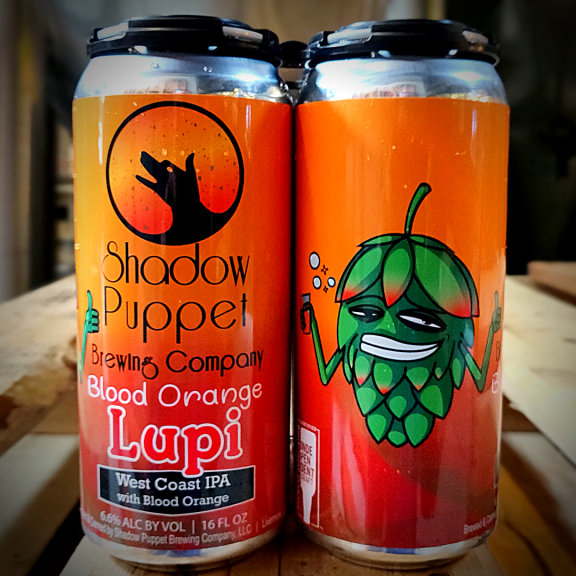 Photo for: Shadow Puppet Brewing Company / Blood Orange Lupi